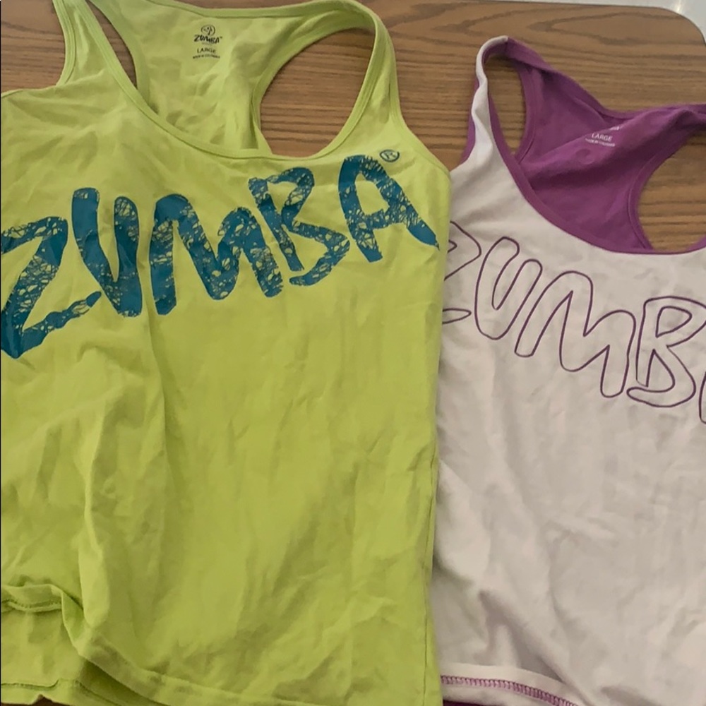 Zumba workout tank tops